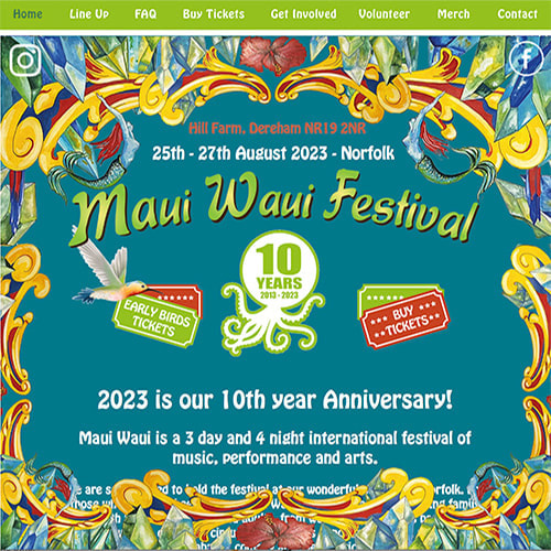 Maui Waui Website 